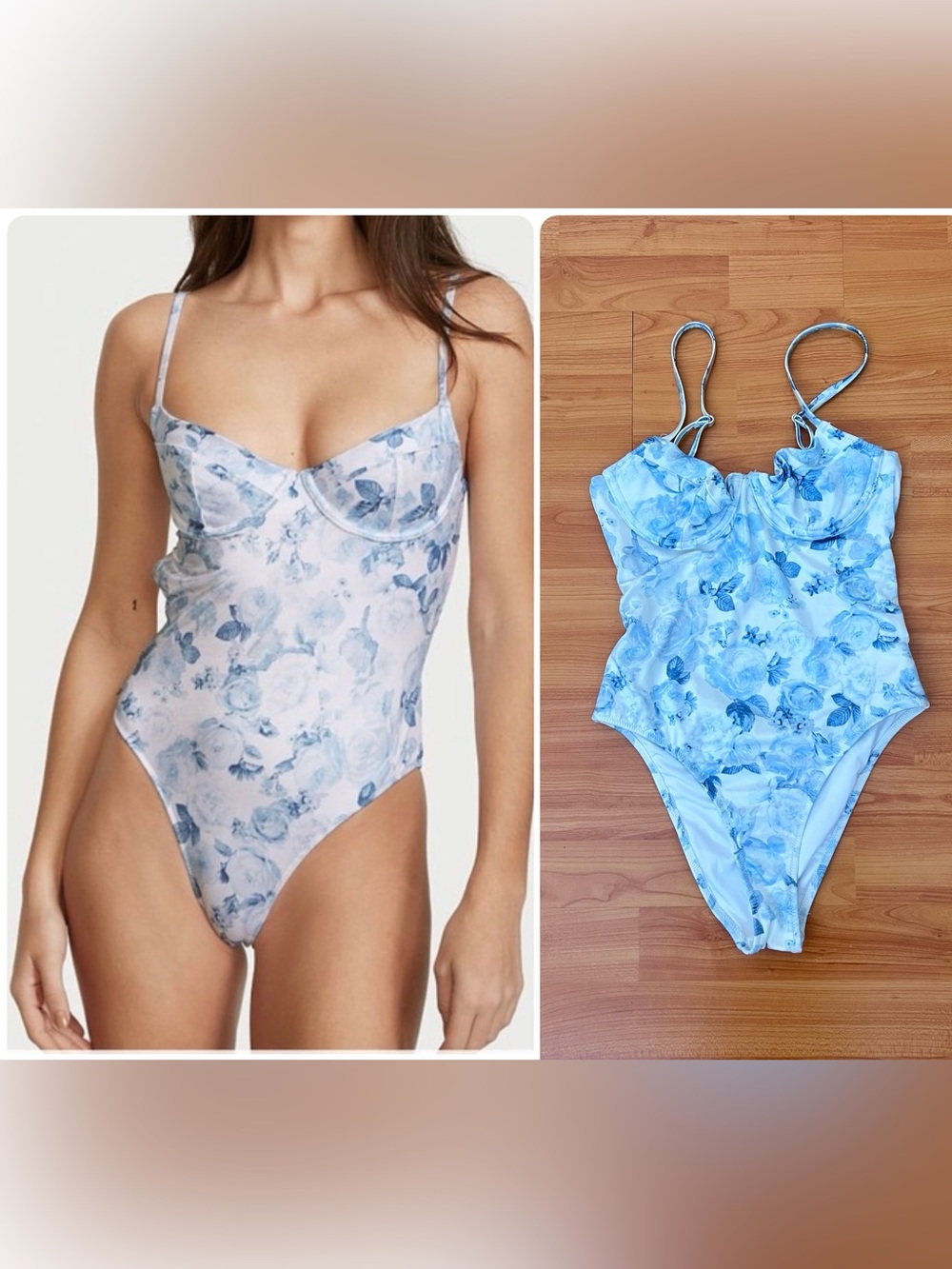 Victoria’s Secret Essential Wicked Rose Toile One Piece